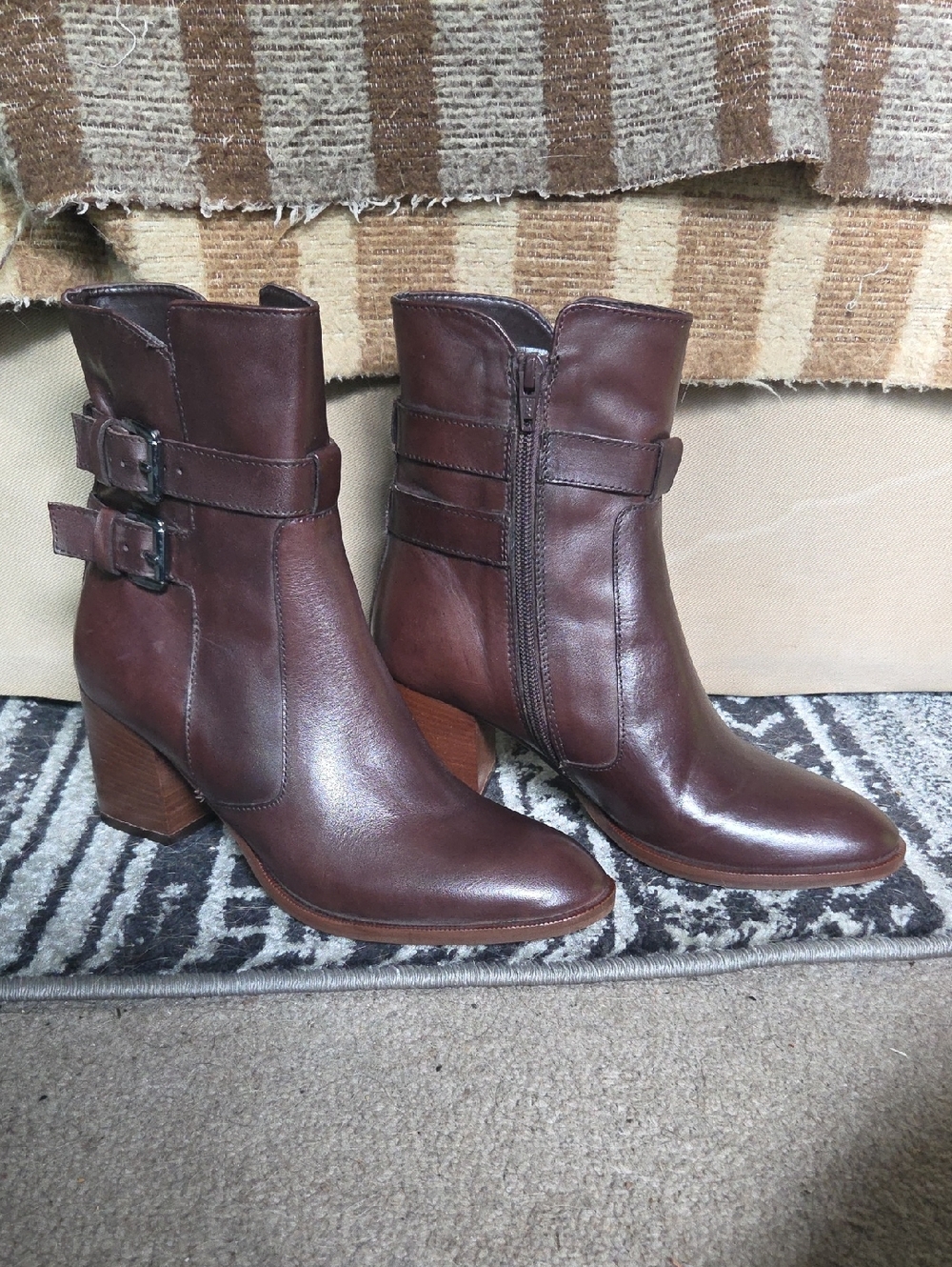 Coach And Four - Ermina Leather Boots - Size 8